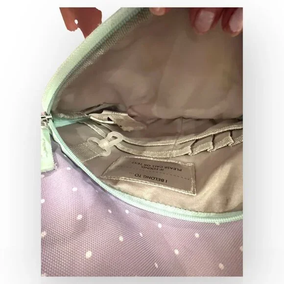 Butterfly Design Light-Up Backpack With Personalized Name "Stella" - Well Used - Picture 5 of 16